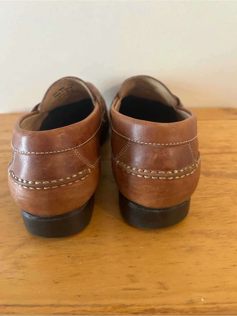 Dockers chestnut leather